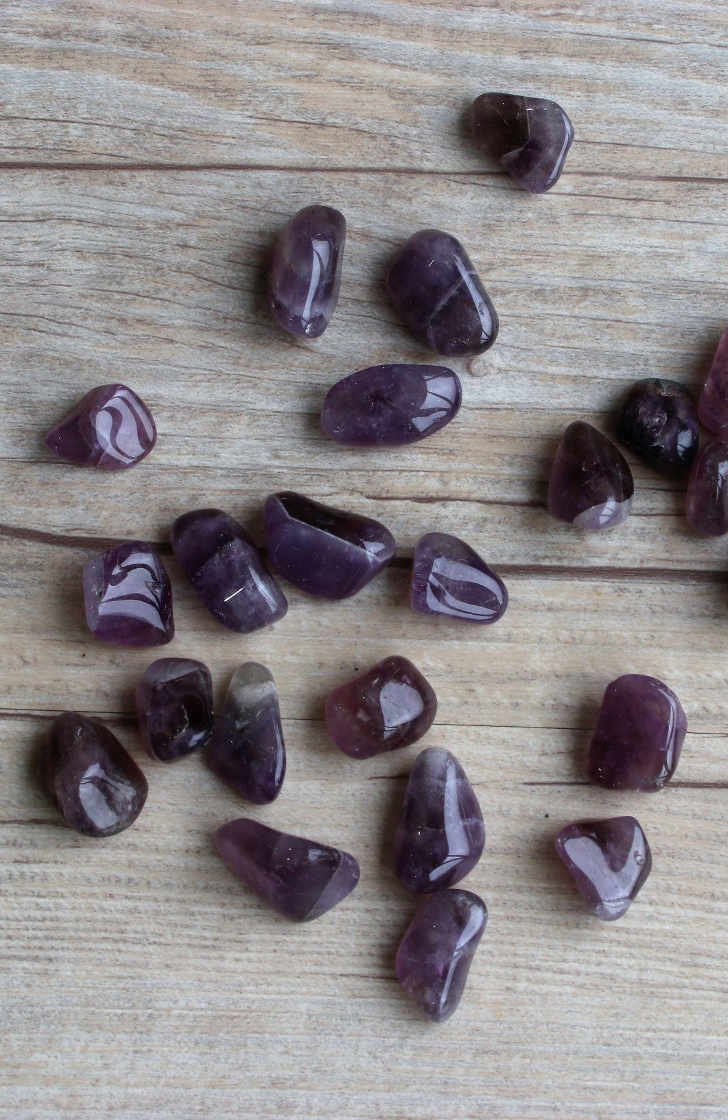 Auralite-23 Amethyst Tumbled Stone